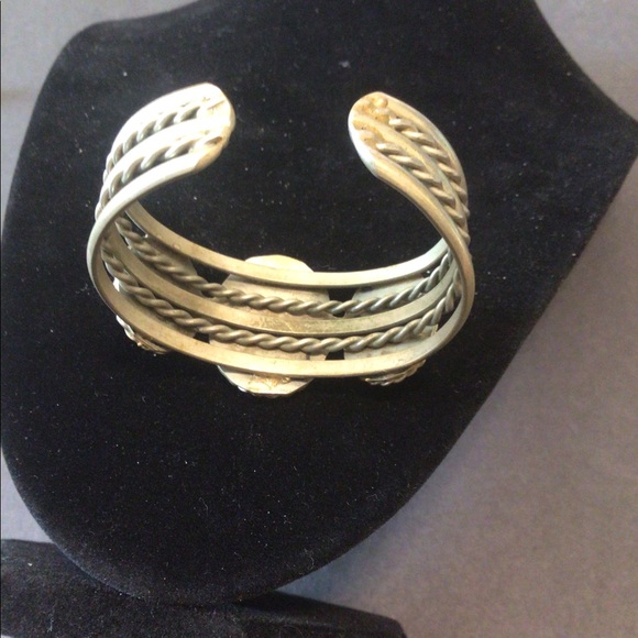 Vintage Silver & Abalone Women’s Bracelet - Picture 4 of 4